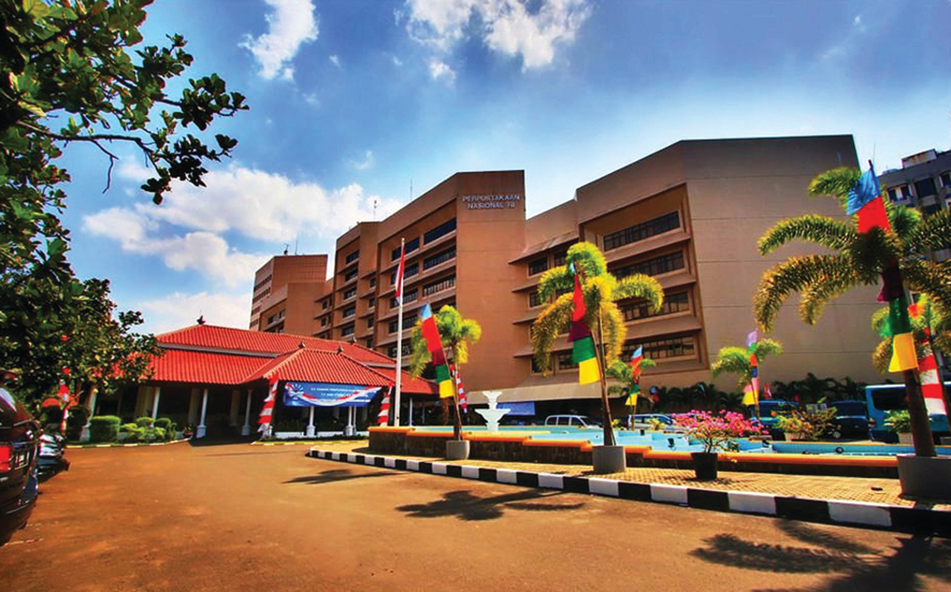 The National Library Building in Jakarta. Courtesy of the National Library of Indonesia.